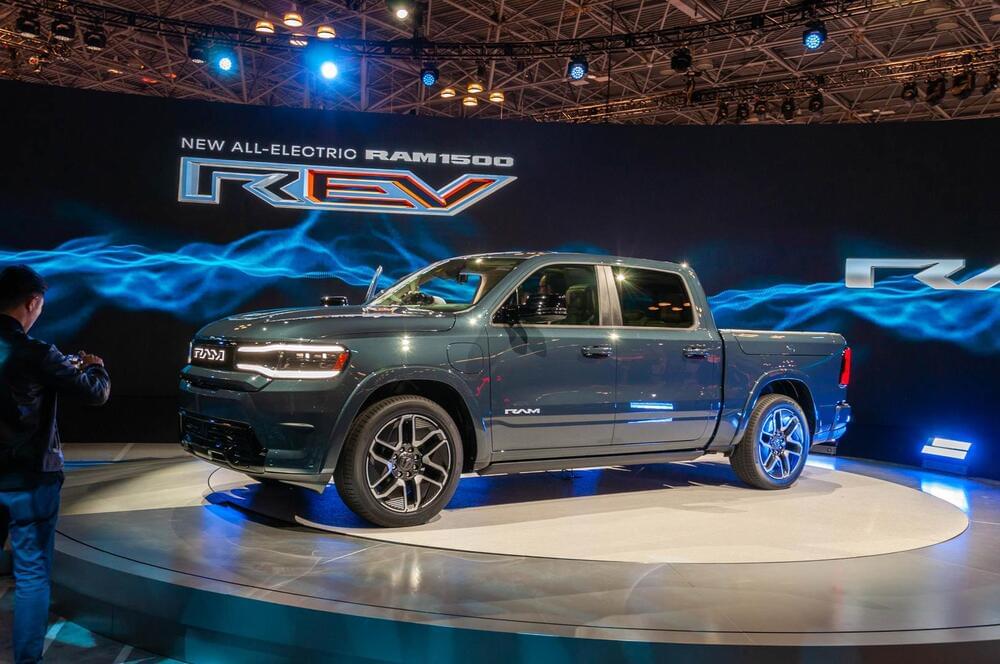 2025 Ram 1500 REV electric truck targets 500-mile range