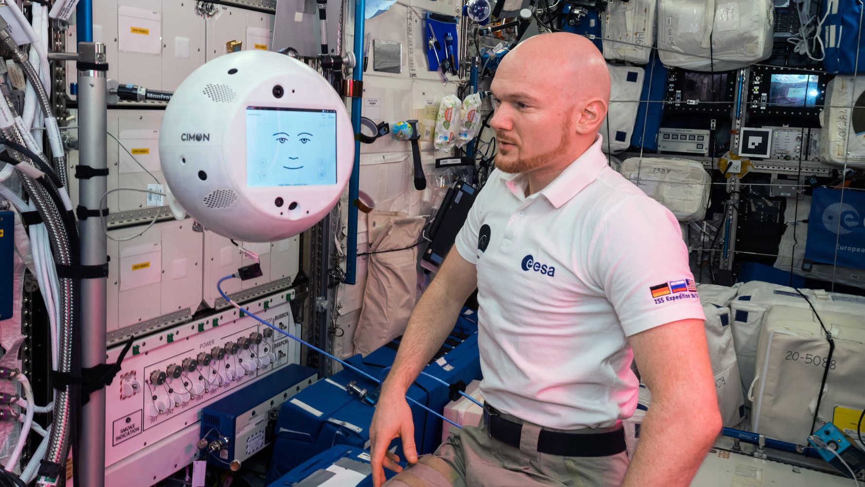 AI Robot CIMON Debuts at International Space Station