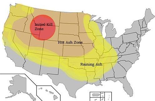 Yellowstone Volcano Ash Map Experts Discuss Warning Signs Of Eruption At Yellowstone Super Volcano