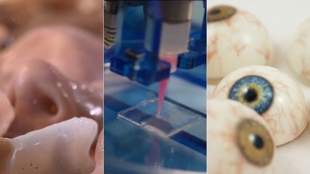 How 3D Printers Are Cranking Out Eyes, Bones, and Blood Vessels