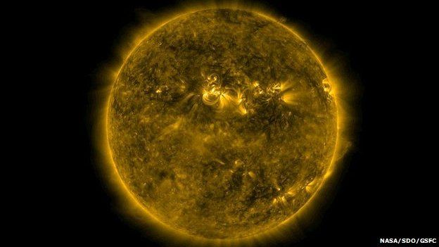 Image of Sun from Solar Dynamics Observatory