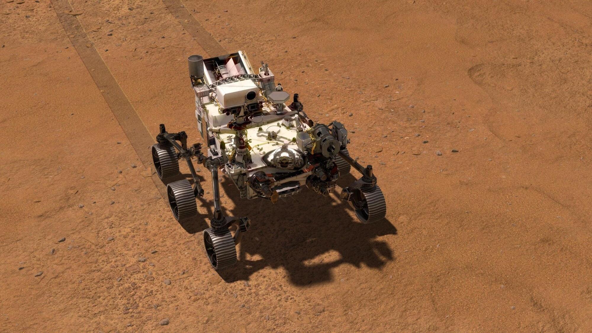 NASA’s Perseverance Mars Rover Makes History With AI-Planned Drive ...
