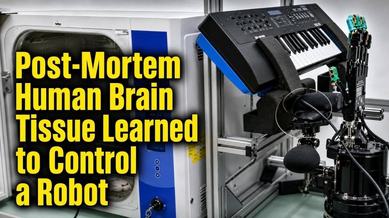 Scientists Used Post-Mortem Brain Tissue to Control a Robot