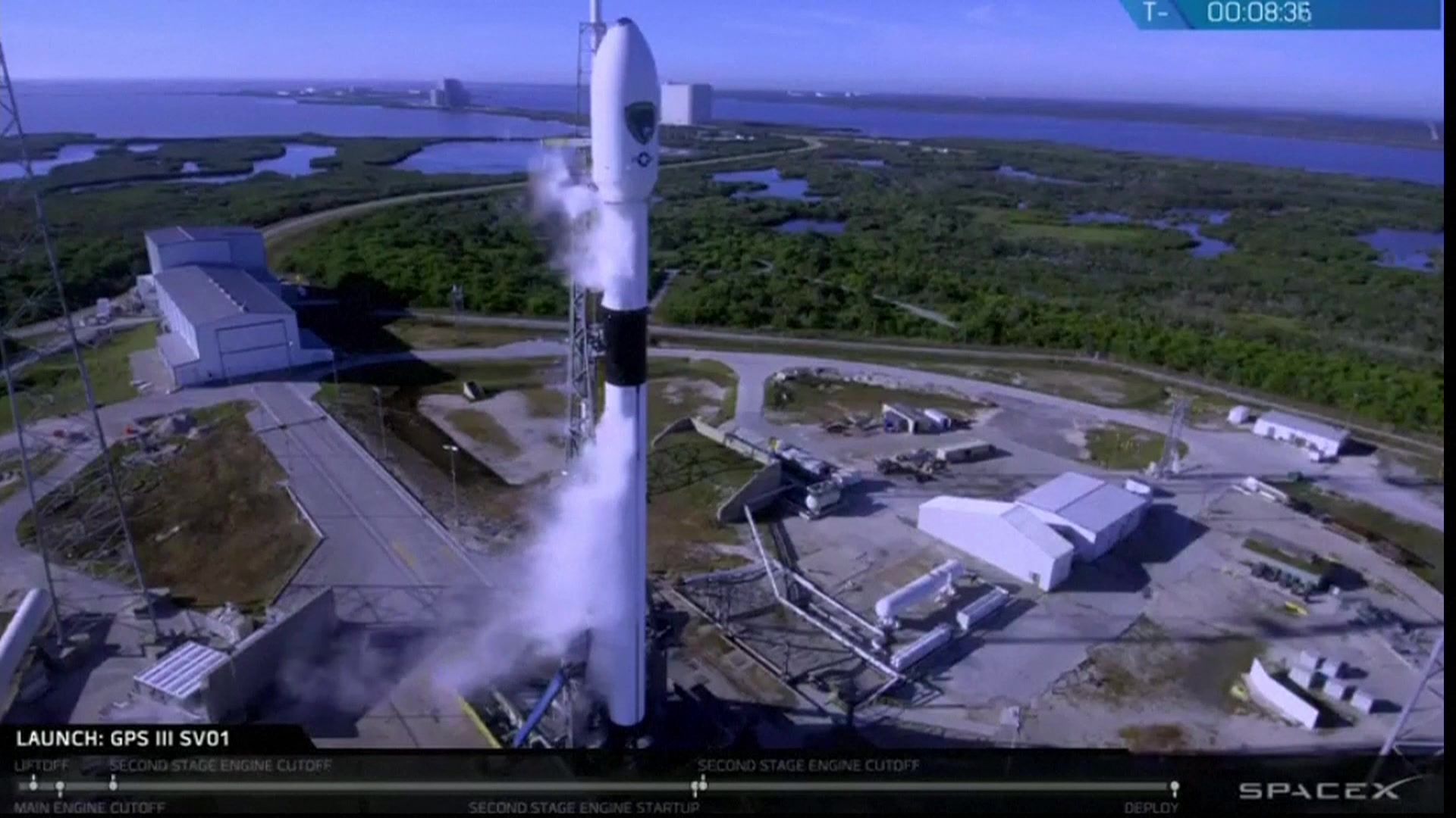 SpaceX Falcon 9 rocket launches from Cape Canaveral