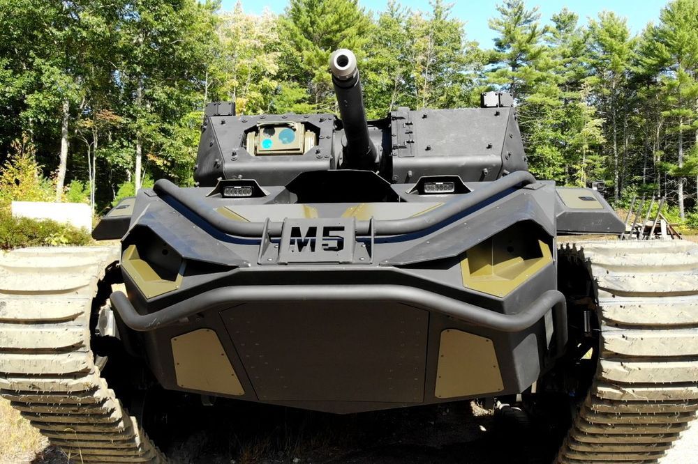 This AllElectric Robotic Combat Vehicle May Army Units into