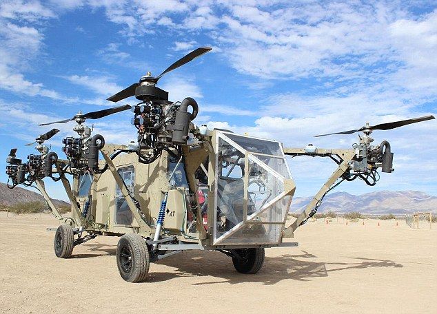 The U.S. military have commissioned the creation of a vehicle that can drive and fly remotely so it can be sent on missions unmanned