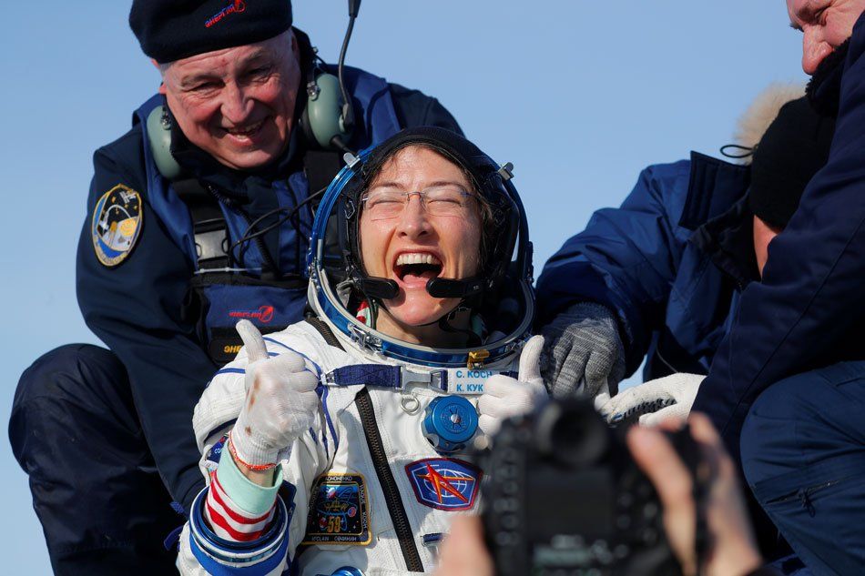 US astronaut returns to Earth after longest mission