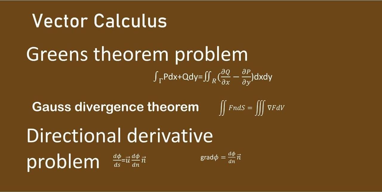 Vector calculus (IIT-JAM; Gate and others problem ) – Lifeboat News ...