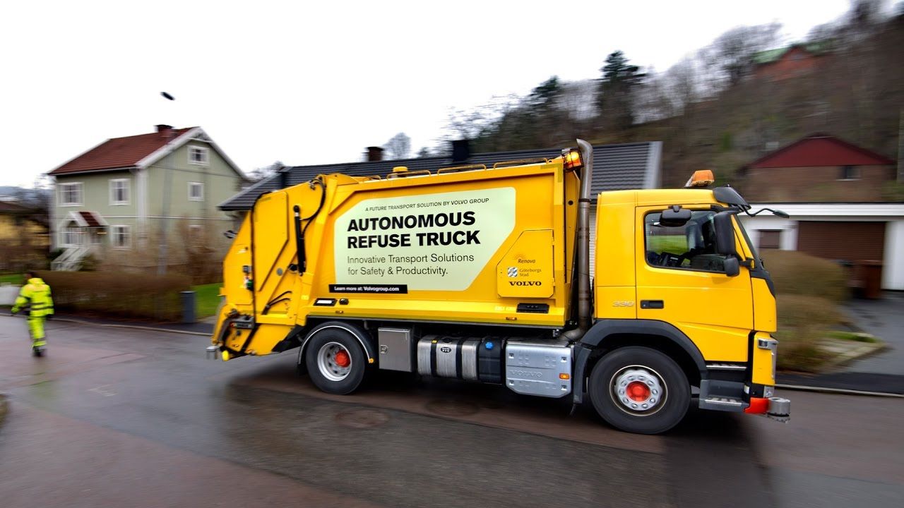 volvo garbage truck price