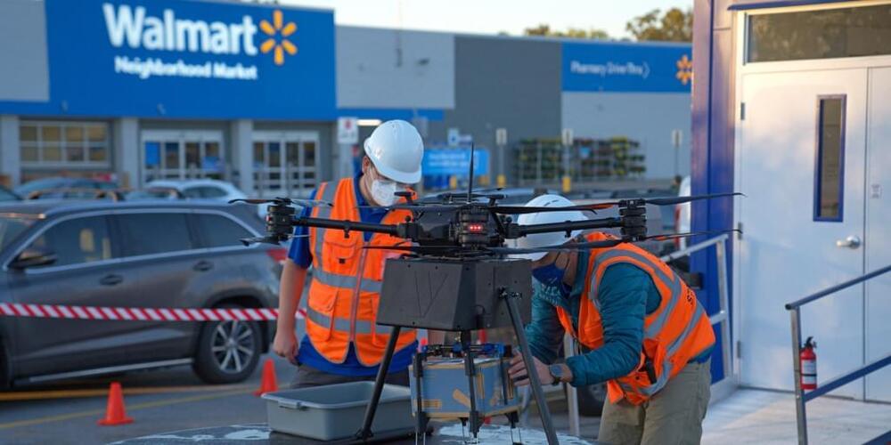 Walmart drone delivery program to 4 million households in six states