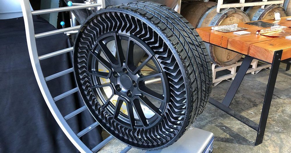 Why GM and Michelin’s airless Uptis is the future of car and truck tires