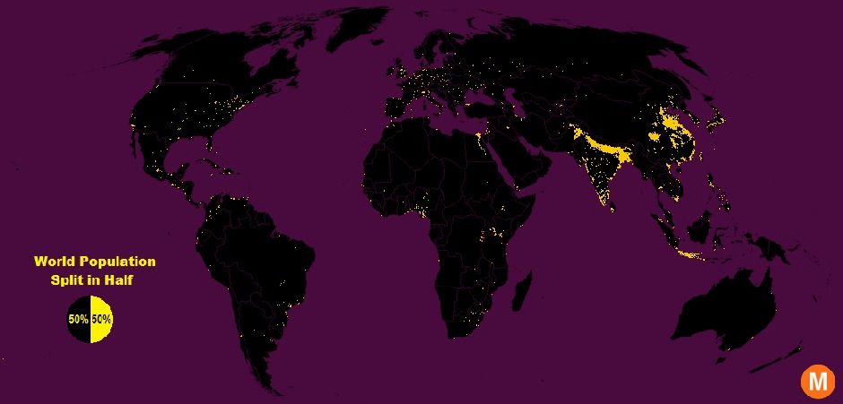 Half The World Lives On 1 Of Its Land Mapped — By Tanvi Misra The Atlantic Citylab 7662